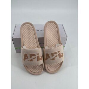 Mens APL Techloom Slide Sandals In Warm Silk/Caramel Footwear SIze 9